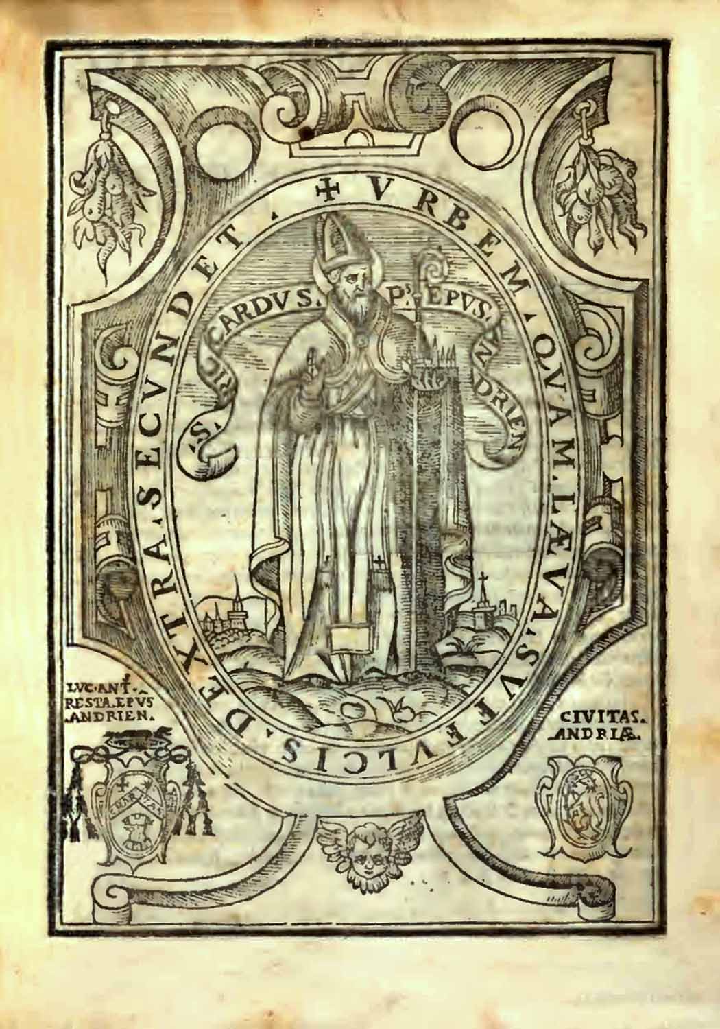 Litografia S.Riccardo dell'Officium di L.A.Resta, pp. 2v e 11v.