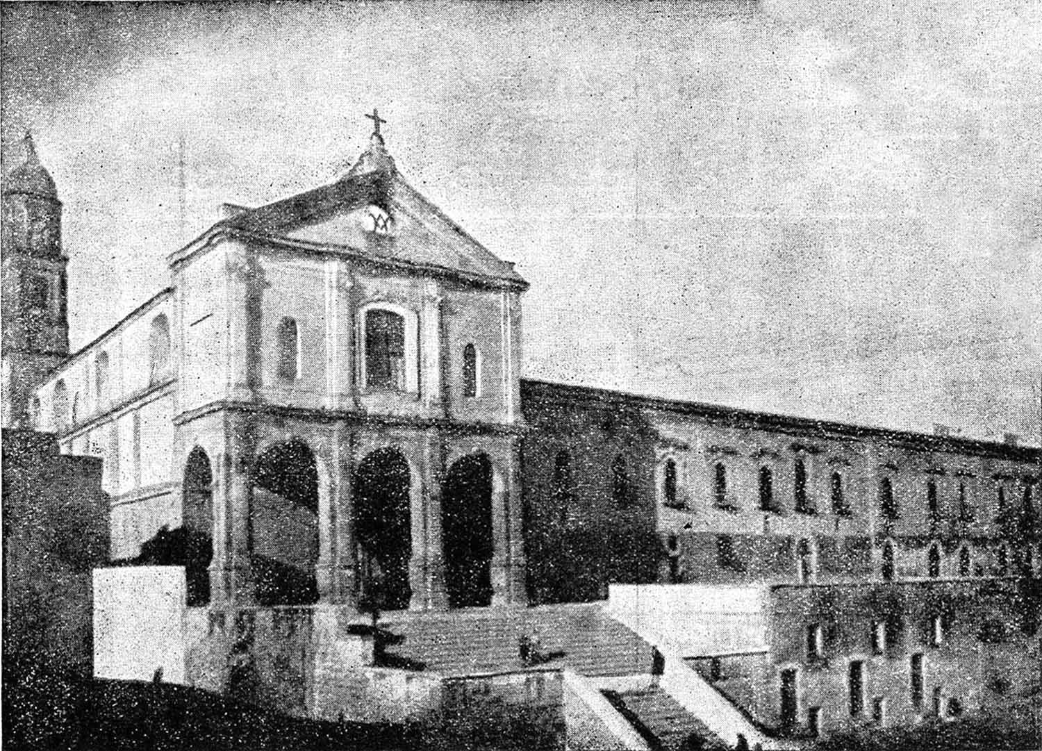 panoramica del Carmine nel 1939