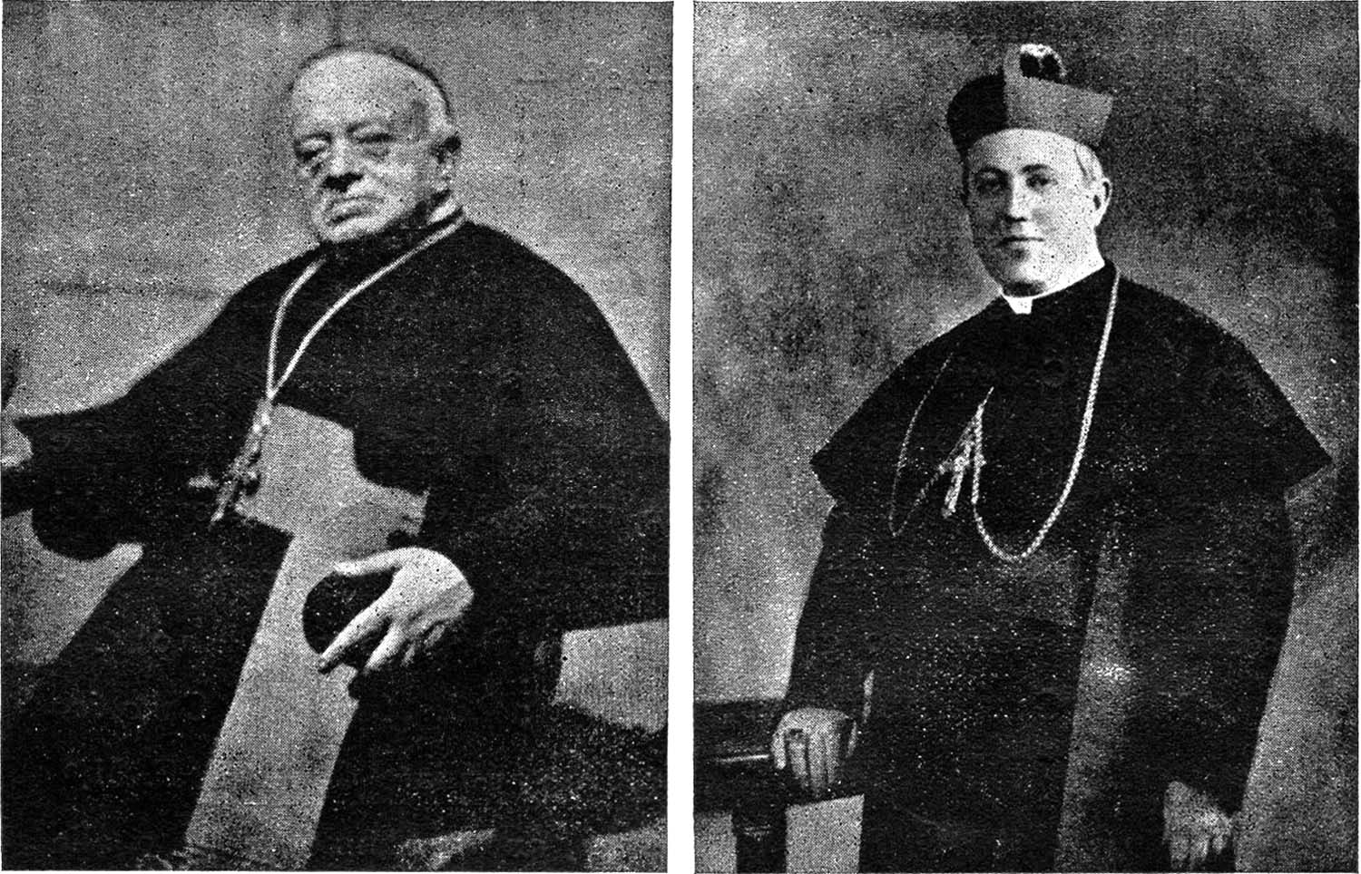 Mons. G. M. Leo e Mons. G. Ruotolo
