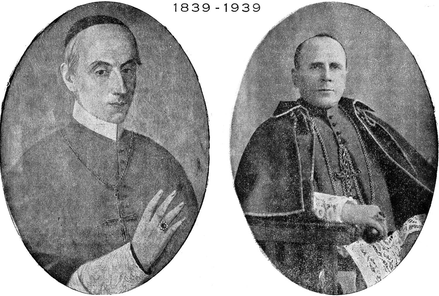 Mons. G. Cosenza e Mons. P. Rostagno