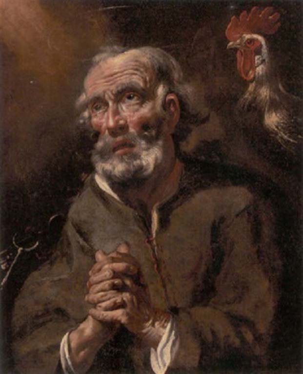 S. Pietro penitente, di J. De Ribera