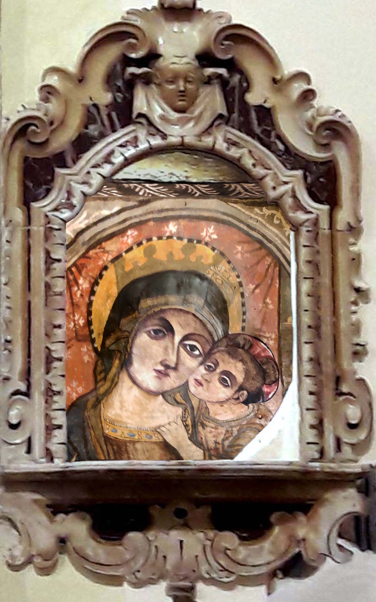 nicchia della Madonna di Costantinopoli