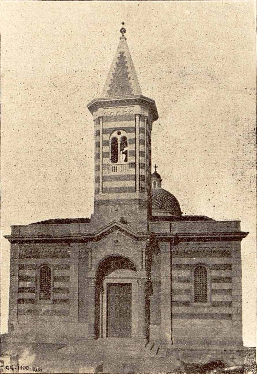 prospetto della facciata nel 1912