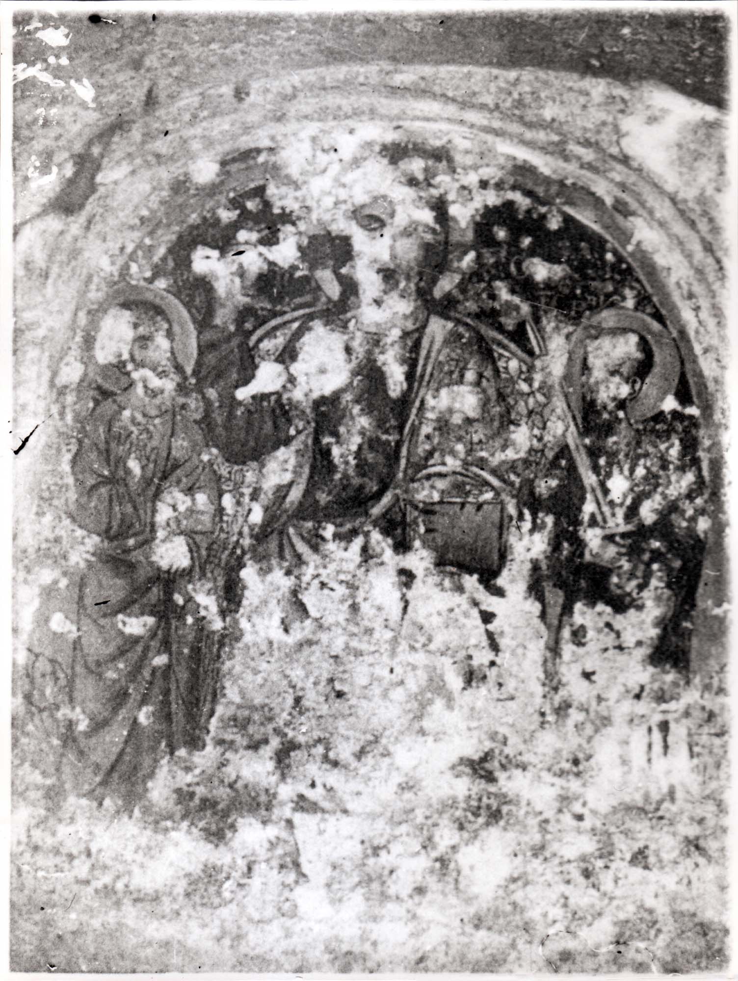 Cristo tra Pietro e Paolo, foto di A Ceccato, 1934