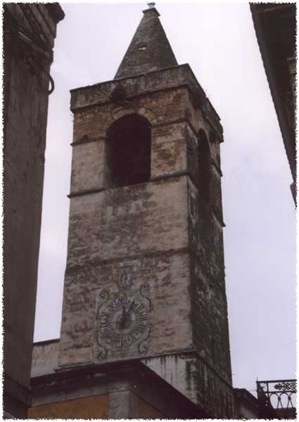 la torre dell'orologio prima del restauro del 2000